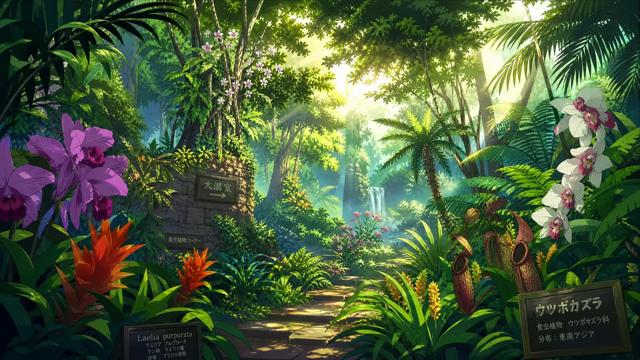 探花热带雨林稀有植物视频教程：探秘亚马逊植物王国视频演示