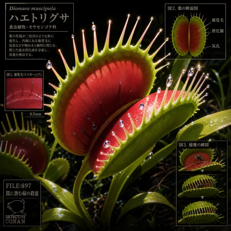 探花稀有食虫植物视频：神秘捕虫植物视频演示教程